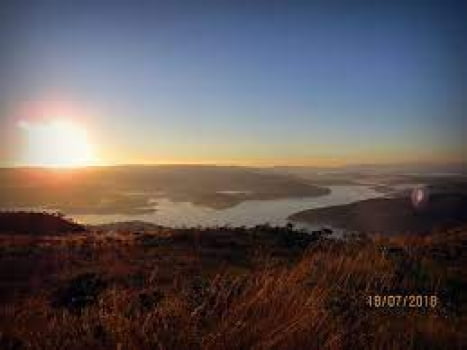 POR DO SOL NO MIRANTE MORRO DO CHAPÉU (PASSEIO DE 4X4)